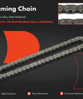 Beefed Up Engine Timing Chain Kit With Sprocket And Damper For Jeep 4.0L OHV I6 Fits Cherokee 1987 1993 close-up view