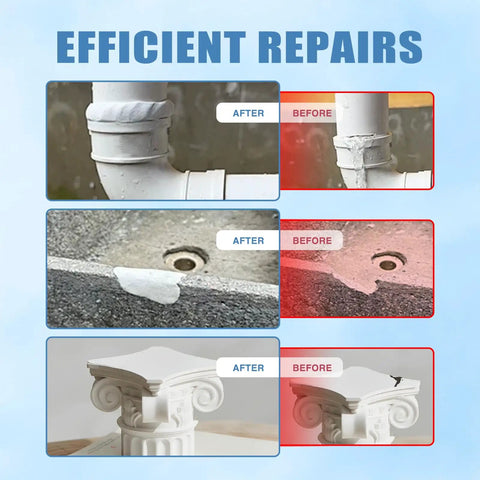 Epoxy Putty 10 Oz 280 G Fast Fix That Bonds Fills Leaks Cracks Holes In Metal Wood Tile Ceramic Plastic Plus It Doubles As Sculpting Clay For Bonding Repair And Shaping White used on pipes, masonry, and decorative structures.