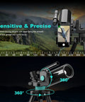 Compact Catadioptric Telescope With 60mm Aperture And 830mm Focal Length For Adults on tripod with smart device mount
