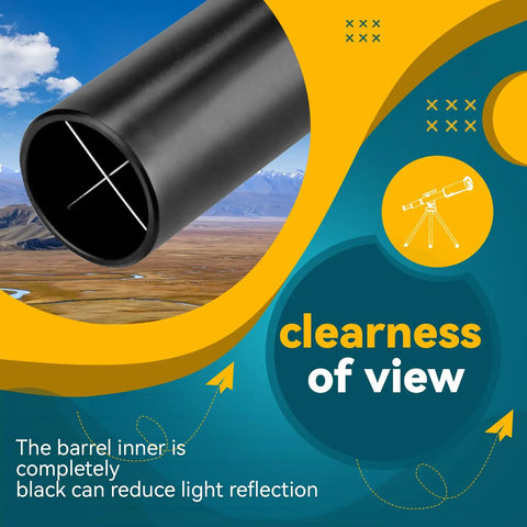 Collimating Cheshire Eyepiece 1.25 Inch For Newtonian Reflector Telescopes Built To Nail Precise Alignment Easy Setup