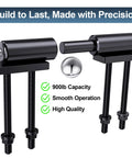Heavy Duty Weld On Trailer Gate Hinges 5 Inch 700 Lb Capacity For Swing Doors And Ramp Gates Two Pack With Welded Screws