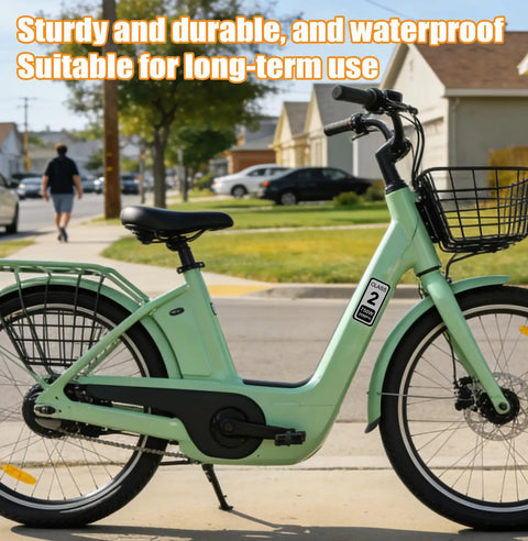 Ten Pack Class 2 Ebike Stickers Waterproof Identification Decals For Electric Bike Frame And Battery Easy To Spot 750W And 20 MPH Classification Badges For Ebike Safety And Quick Identification