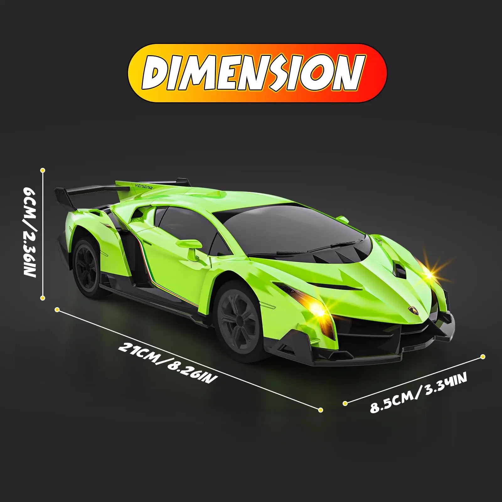 Lamborghini Veneno RC Drift Car ✓ Dynamic Toy Fun