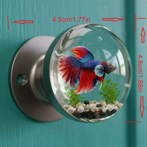 Kickstart Your Home Refresh With Vintage Floral Resin Cabinet Handles Featuring Smooth Gliding Drawer Pulls And Rock Solid Metal Hardware For Adding Old School Charm To Any Dresser Upgrade, round resin fish cabinet handle, 4.5cm, decorative knob.