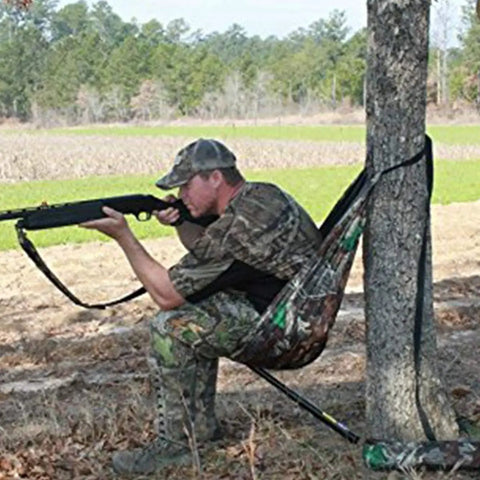 Camouflage Hammock Style Camping Chair That Hangs From Trees No Fuss Setup In Seconds Lightweight Portable Hunting Gear