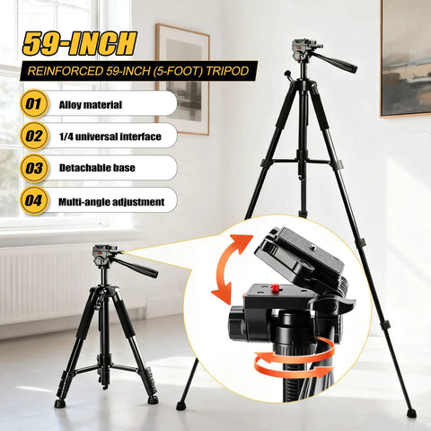 Auto Tracking 4D Laser Level With 16 Green Laser Lines, Motorized 360 Base For Solo Layouts, Precise Alignment, Quick Setup, Easy Targeting, Durable Build, Great For Pro Jobs on 59-inch alloy tripod