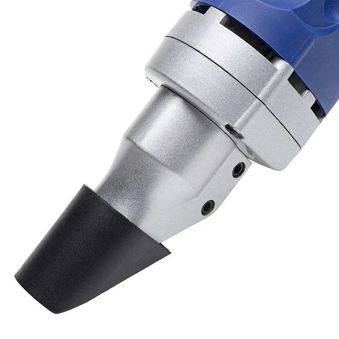 Heavy Duty Electric Metal Cutting Shears With Rotating Jaws Variable Speed 0 To 2500 Rpm detailed view of cutting head.