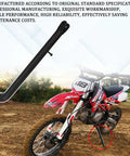 Stainless Steel Dirt Bike Stand With Spring, Motorcycle Side Kickstand For Dirt Pit Bikes, Mini Bike Accessories, installed on bike