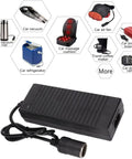 High Output AC To DC Converter 100V To 240V To 12V 10 Amp 120 Watt Plug And Play power adapter with cable for car devices.