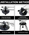 Installation steps for Heavy Duty Vacuum Countertop Leveling System With 3 Second Quick Suction Tech