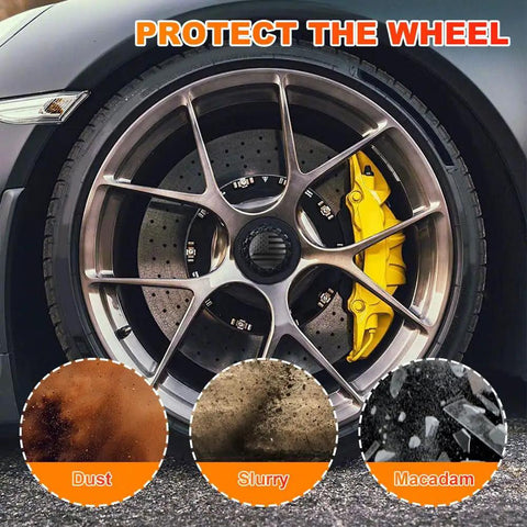 Close-up of a car wheel with American Flag Wheel Center Caps 4 Pack For Cars 56mm Hub Caps Covers Waterproof And Rustproof Aluminum Rim Stickers