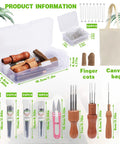 Dope Pro Grade Needle Felting Kit With 90 Felting Needles, 8x10 Large Mat, Wood Handle Sets, Scissors, Pins, Awl, Finger Cots And Canvas Bag