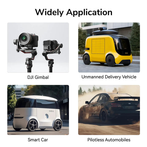 SBUS and PPM to CAN Protocol Encoder Module used in smart cars, drones, gimbals, and pilotless vehicles for signal conversion.
