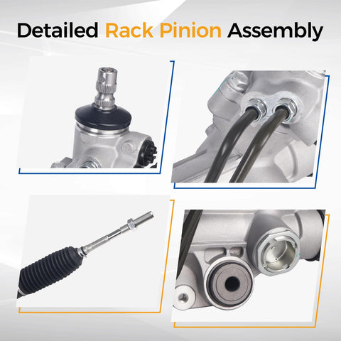 Toyota Tacoma Power Steering Rack Pinion Assembly With Hydraulic Rack For 2005 To 2022 Replaces 4425004030 Ready To Install Durable Steering Upgrade For 4x4 And 2WD Models
