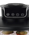Killer Speed Food Dehydrator With Five Adjustable Bpa Free Trays control panel, showing settings for quick drying food.