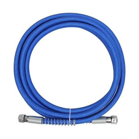High Temperature Silicone Steam Hose 3 Meter Length 0.7 MPa Pressure Rating, blue coiled heavy-duty tubing for steam irons and boilers