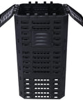 Front view of Large 132 Gallon Outdoor Compost Bin Tumbler With Easy Aeration For Backyard Home Gardens Made From Recycled Plastic