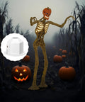 2 Pack 12 Ft Skeleton Replacement Parts with shoulder inserts and weather-resistant plastic, outdoor Halloween setup