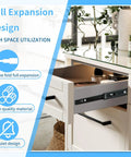 Full Extension Drawer Slides Set 10 12 14 16 18 20 22 24 Inch Side Mount Rails With Soft Close Ball Bearing in cabinet