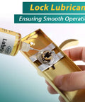 Door Hinge Lubricant And Pivot Oil To Stop Squeaks, Lock, Knife, Scissors And Watch Parts, Synthetic Lube in use