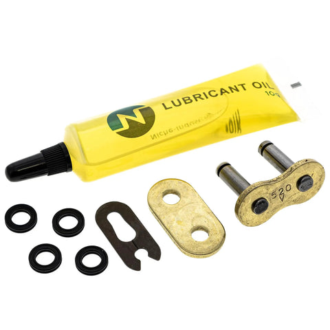 Honda Sportrax Drive Sprocket Chain Combo Front 15 Tooth Rear 38 Tooth 520V X Ring parts with lubricant