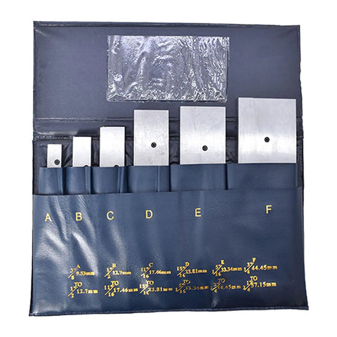 Six Piece Adjustable Parallel Set From 3/8 To 2-1/4 Inch With Pro Grade 0.0004 Inch Parallelism, 40Cr Alloy Steel Parallels Block Set For Milling And Setup, Heavy Duty Machining Tooling For Next Level Accuracy