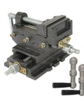 3 Inch Cross Slide Drill Press Vise 2 Way XY Heavy Duty Clamp Machine For Precise Milling And Machining Projects Cast Iron Build