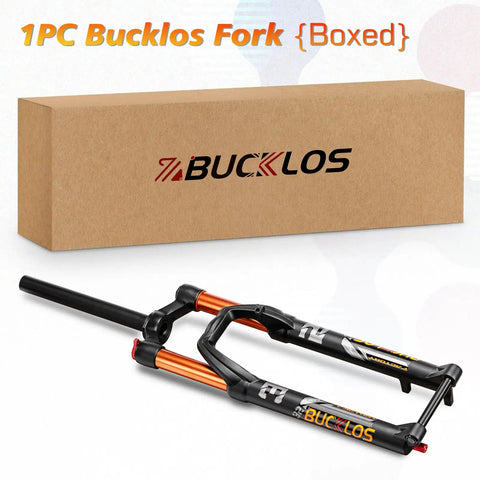 120mm Travel MTB Fork For 26 27.5 29 Inch Mountain Bikes, One And One Eighth Inch Straight Or Tapered Steerer, Rebound Adjust