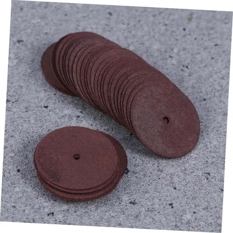 36 Piece Grinding Wheel And Cutting Disc Set for Metalworking Tools on grey surface