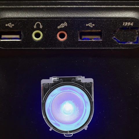 Clear Push Button Switch Cover Protector For Computers And Home Appliances To Keep You From Accidental Shutdowns under ports