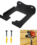 Heavy Duty Garage Organizer Wall Mount Trimmer Rack And Garden Tool Gear Hanger, Steel Weeder Holder with screws and sample mounting