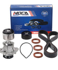 Timing Belt Kit With Water Pump Premium Replacement For Chevy Aveo 1.6L 2009 2011, Sonic 1.8L 2012 2018, complete parts view