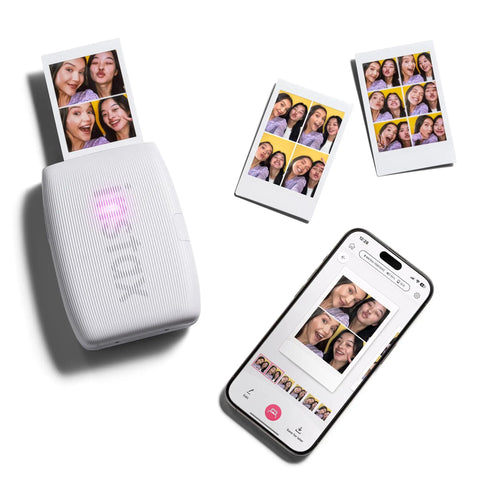 Instax Mini Link 3 Smartphone Printer Letting You Print Snapshots From iPhone And Android On The Fly In Clay White Color