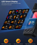 Hidden Camera Detector With LED Screen And Anti Spy Wireless Scanner Portable GPS Tracker And Bug Detector with mode icons.