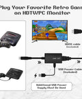 Sega Genesis HDMI Adapter For Model 2 And Mega Drive 2 Consoles Plug And Play To Your HDTV Delivers Crisp 1080P HDMI Output With Vivid Colors USB Power Cable Included HDMI Cable Included Ready For Modern Retro Gaming. HDMI adapter with cables
