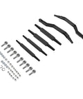 High Clearance Rear A Arm for 2020 and Up Kawasaki Teryx KRX 1000 Adjustable Left and Right UTV Suspension Arm Beefed Up Replacement for Better Handling Stability and Smooth Ride, black steel set
