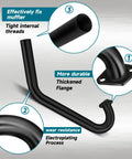 Close-up of Exhaust Muffler Kit For Predator 212cc And 196cc 224cc Engines Plus Coleman Ct200u Ex Bt200x GX200 showing pipe features