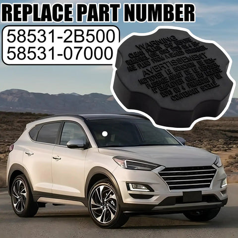 Smooth Ride Brake Fluid Reservoir Cap No Hassle Swap For Hyundai Kia Accent Elantra Sonata Tucson Sportage Sorento Rio Soul Master Cylinder Tank with part numbers