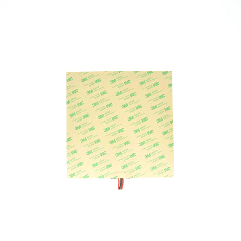 24V Flexible Polyimide Film Heater Pad 210x210mm 150W Kapton Heat Bed For 3D Printer Use, adhesive backing view
