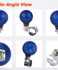 Round Steering Wheel Spinner Knob Booster For Easy U Turn And Quick Stop Off Road Use Only Car Wheel Assist Grip