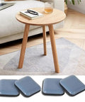 No Sweat Abs Furniture Glide Pads With Strong Peel Tape Floor Guard Mats for use under wood tables on hardwood floors.