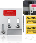 Generator Interlock Kit For 150 And 200 Amp Panels Like Square D QO And Homeline, 1 3/8 Inch Spacing Between Main And Generator Breakers, SD200A