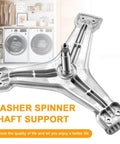 Washer Spinner Support Replacement For LG Front Load Washer Rear Drum Spider 4434ER0002D in stainless steel
