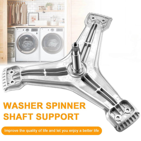 Washer Spinner Support Replacement For LG Front Load Washer Rear Drum Spider 4434ER0002D in stainless steel
