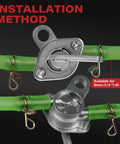 Inline Fuel Shutoff Valve One Quarter Inch ID Fuel Line Petcock For Motorcycle ATV Go Kart Dirt Bike Mini Bike Installation Method