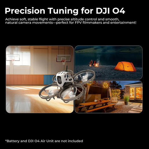 Meteor75 Pro Brushless Whoop Quadcopter with O4 Air Unit in indoor and outdoor environments
