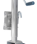 Pacific Rim MJ-1500BBX-DWL Ram swivel tongue jack with wheel; steel, silver (Amazon)