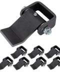 Rock Solid Heavy Duty Steel Dump Trailer Hinge Weld On Replacement For Tilt Beds And Garden Gates, eight robust steel hinges.