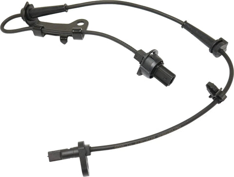 Front And Rear Abs Wheel Speed Sensor Set Of Two For Honda Fit 2009 To 2013 Insight 2010 To 2014 Crz 2011 To 2015 with black wire harness