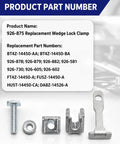 926875 Battery Terminal Wedge Lock Kit Direct Fit OE Style Replacement For Ford GM Chrysler Vehicles hardware parts